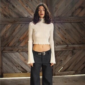 Neglige NYC Pleated Blouse